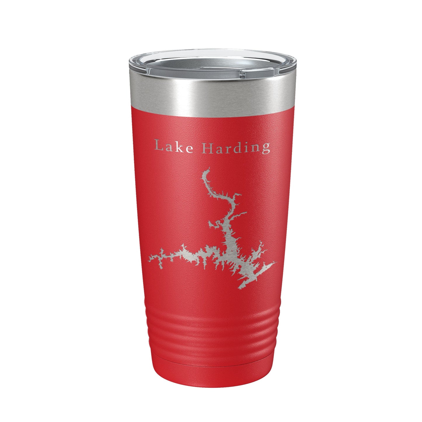 Lake Harding Map Tumbler Travel Mug Insulated Laser Engraved Coffee Cup Alabama Georgia 20 oz-10