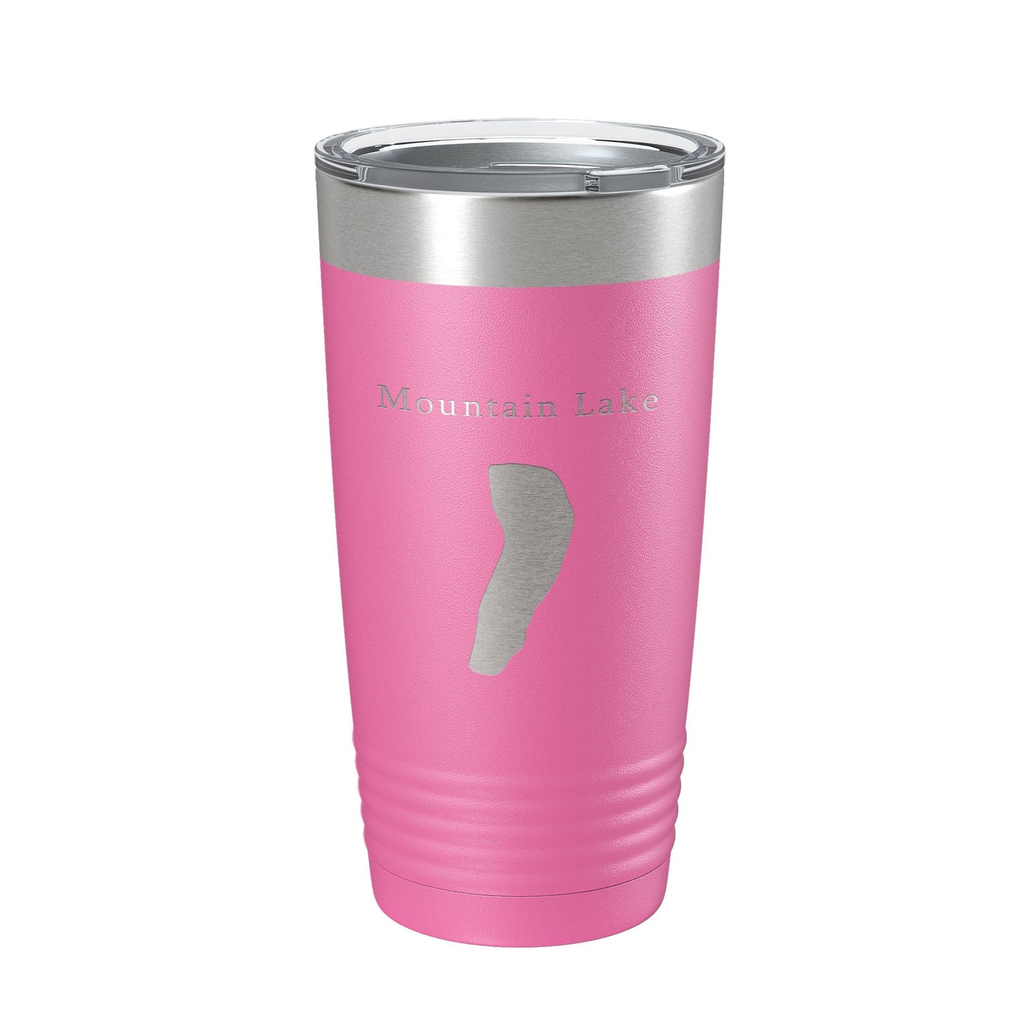 Mountain Lake Map Tumbler Travel Mug Insulated Laser Engraved Coffee Cup Virginia 20 oz-11