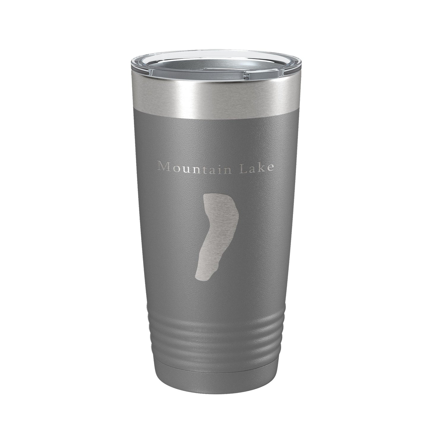 Mountain Lake Map Tumbler Travel Mug Insulated Laser Engraved Coffee Cup Virginia 20 oz-16