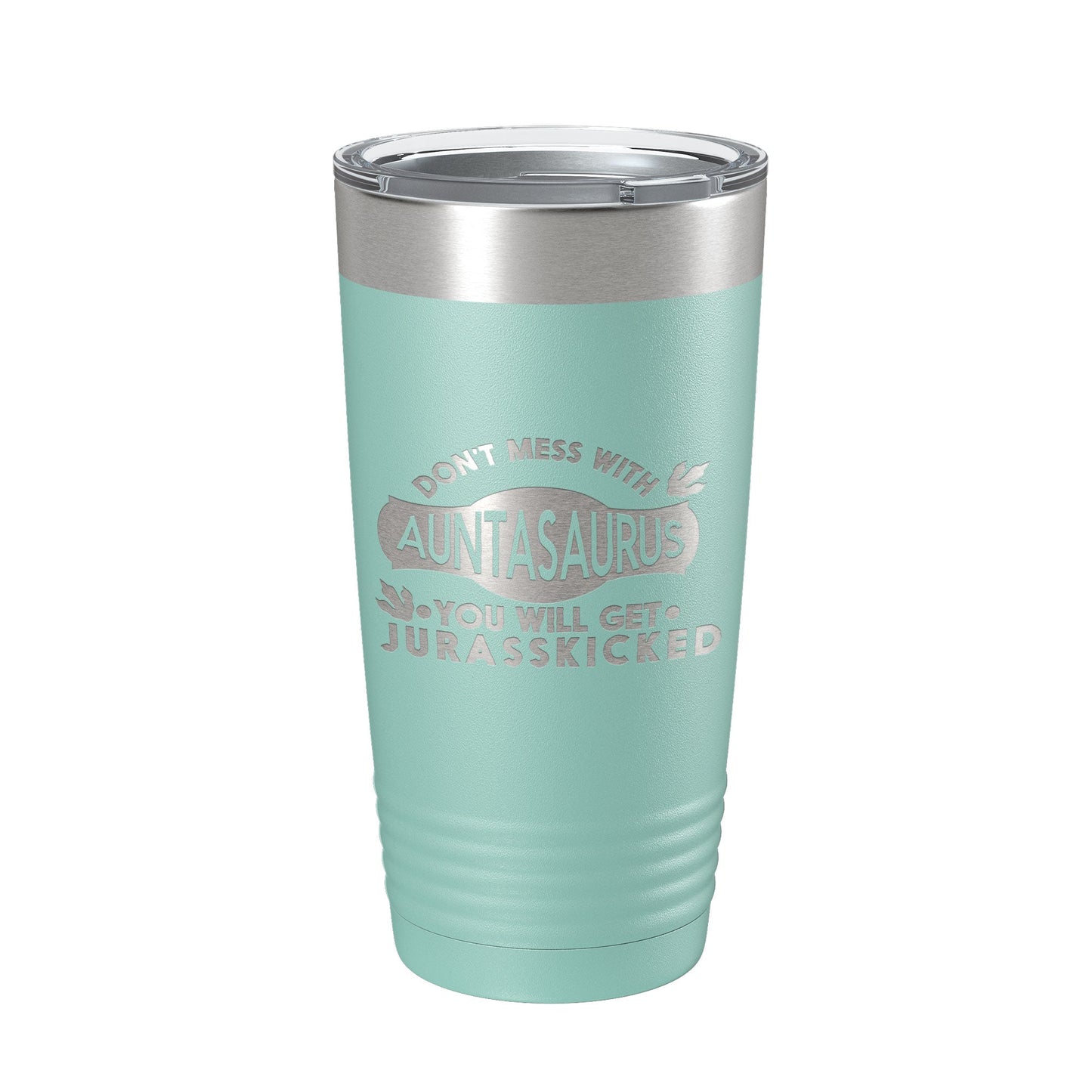 Auntasaurus Tumbler Funny Aunt Gift Travel Mug Jurassic Insulated Laser Engraved Coffee Cup Dinosaur 20 oz-12
