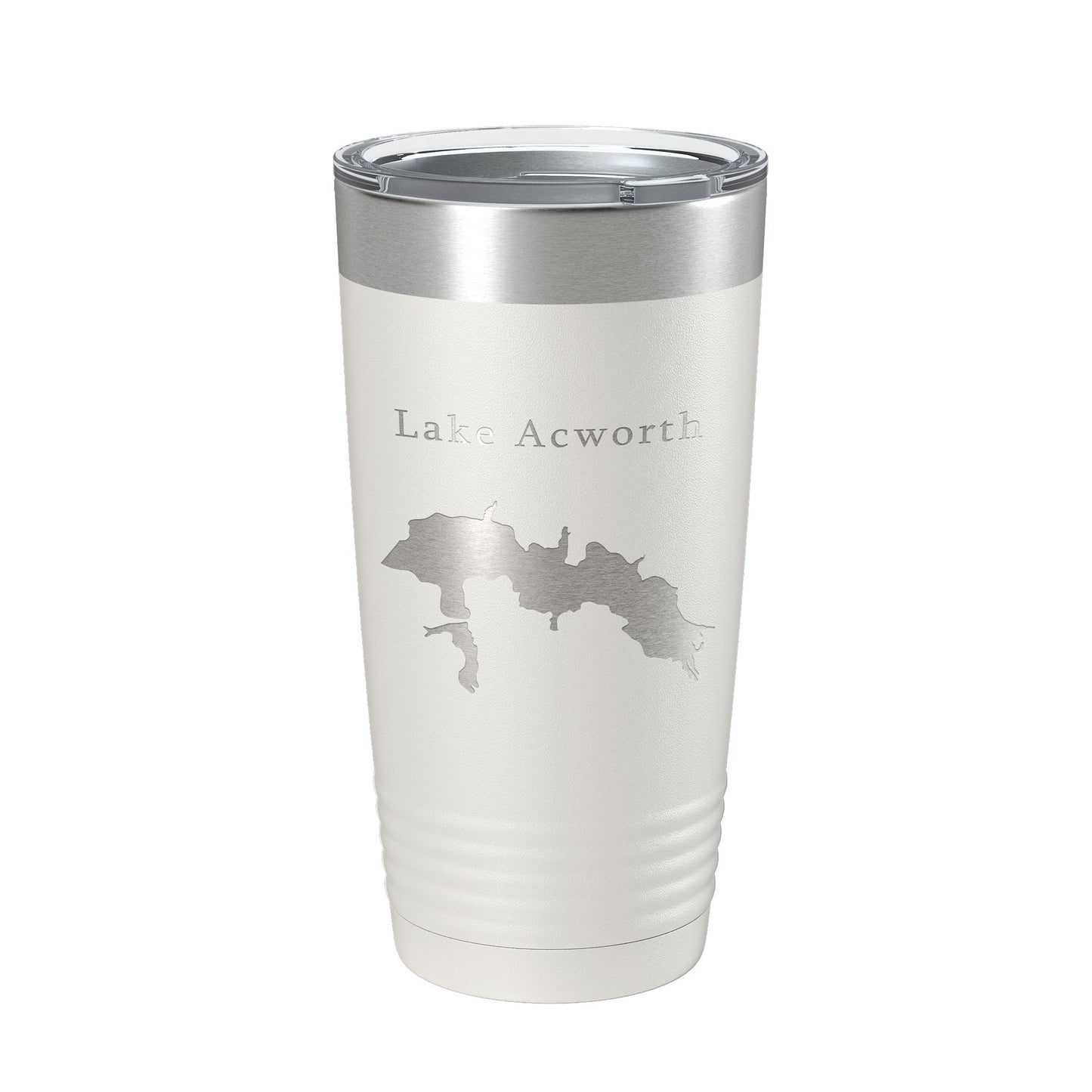 Lake Acworth Map Tumbler Travel Mug Insulated Laser Engraved Coffee Cup Georgia 20 oz-7