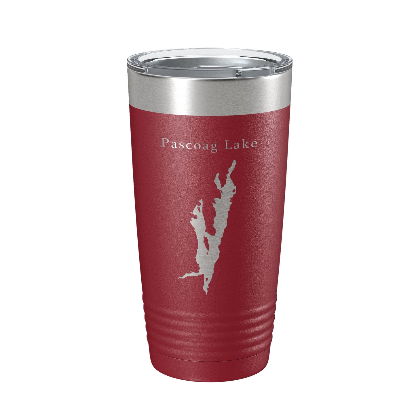 Pascoag Lake Map Tumbler Travel Mug Insulated Laser Engraved Coffee Cup Rhode Island 20 oz-18