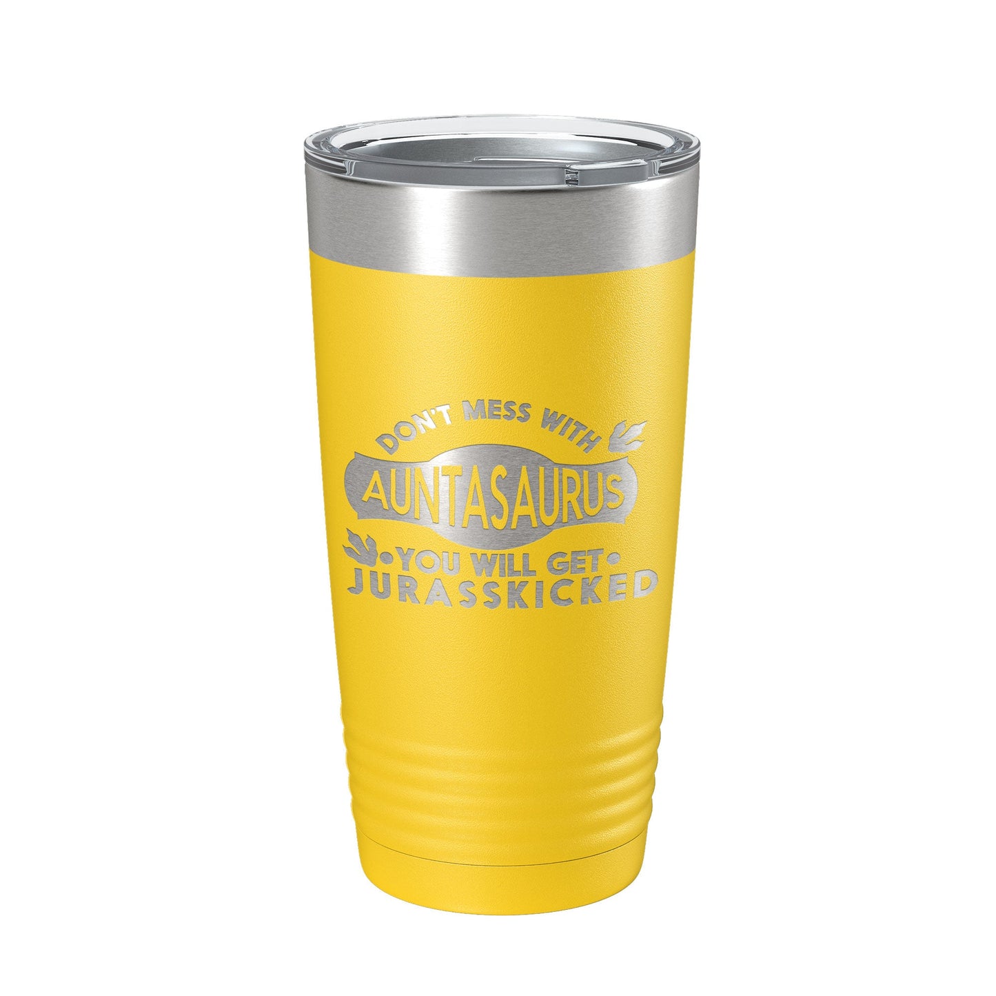 Auntasaurus Tumbler Funny Aunt Gift Travel Mug Jurassic Insulated Laser Engraved Coffee Cup Dinosaur 20 oz-19