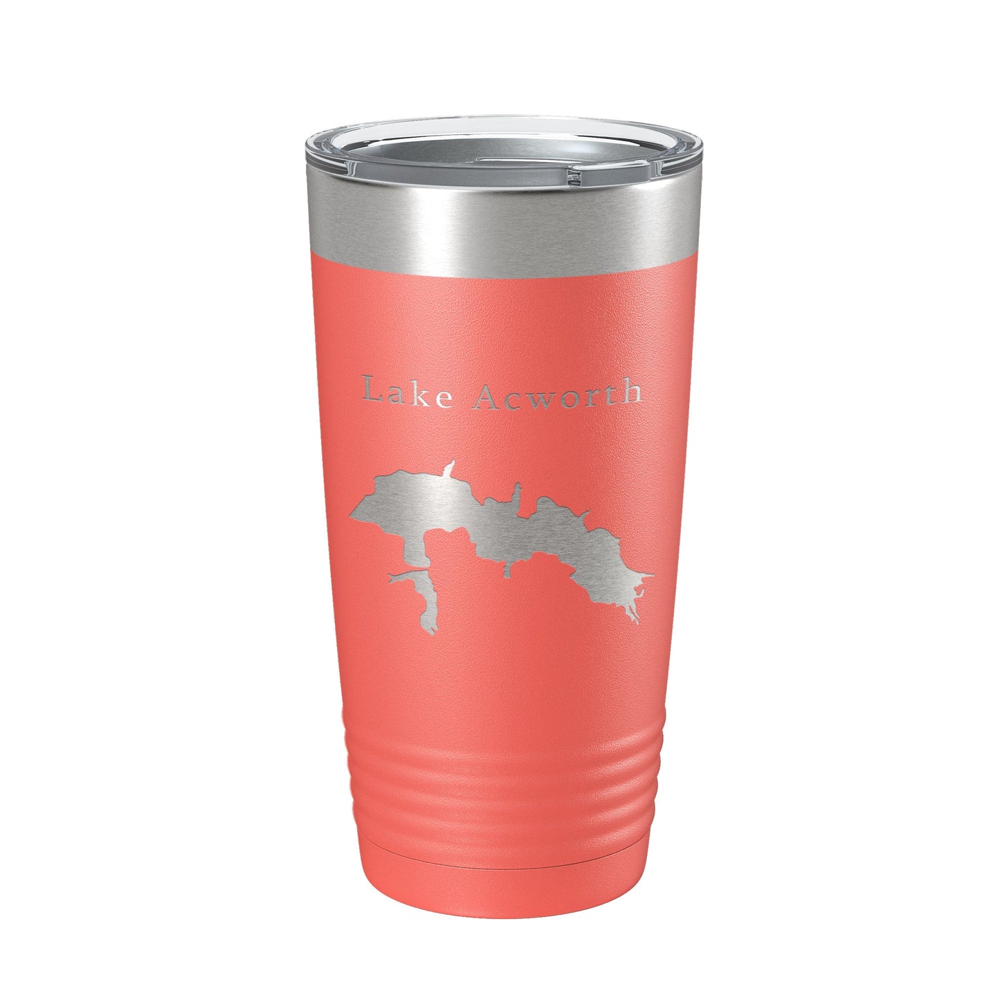 Lake Acworth Map Tumbler Travel Mug Insulated Laser Engraved Coffee Cup Georgia 20 oz-20