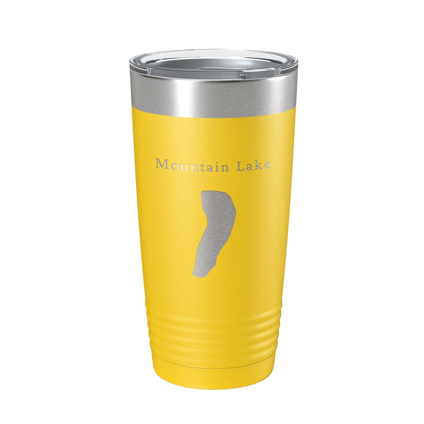 Mountain Lake Map Tumbler Travel Mug Insulated Laser Engraved Coffee Cup Virginia 20 oz-19