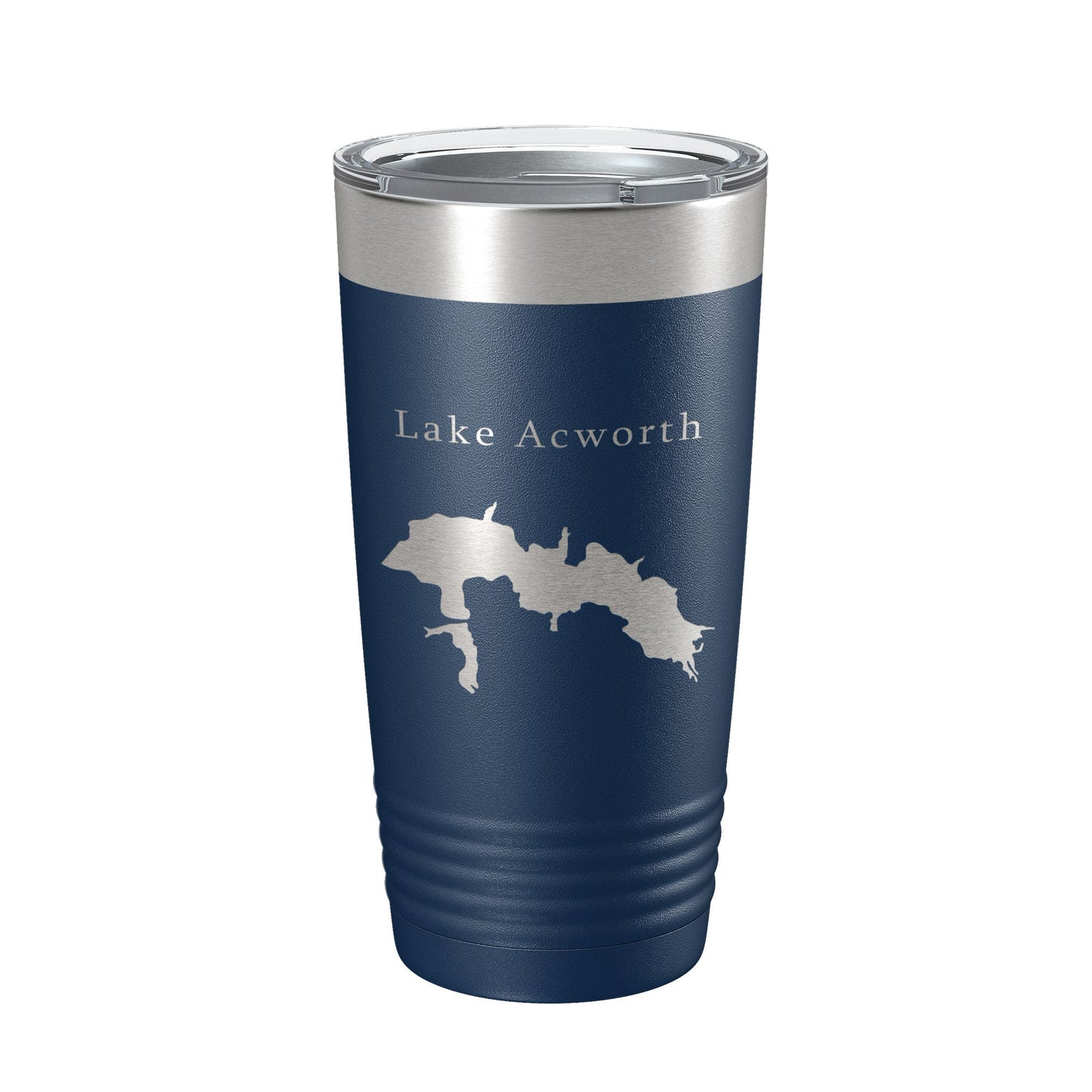 Lake Acworth Map Tumbler Travel Mug Insulated Laser Engraved Coffee Cup Georgia 20 oz-2