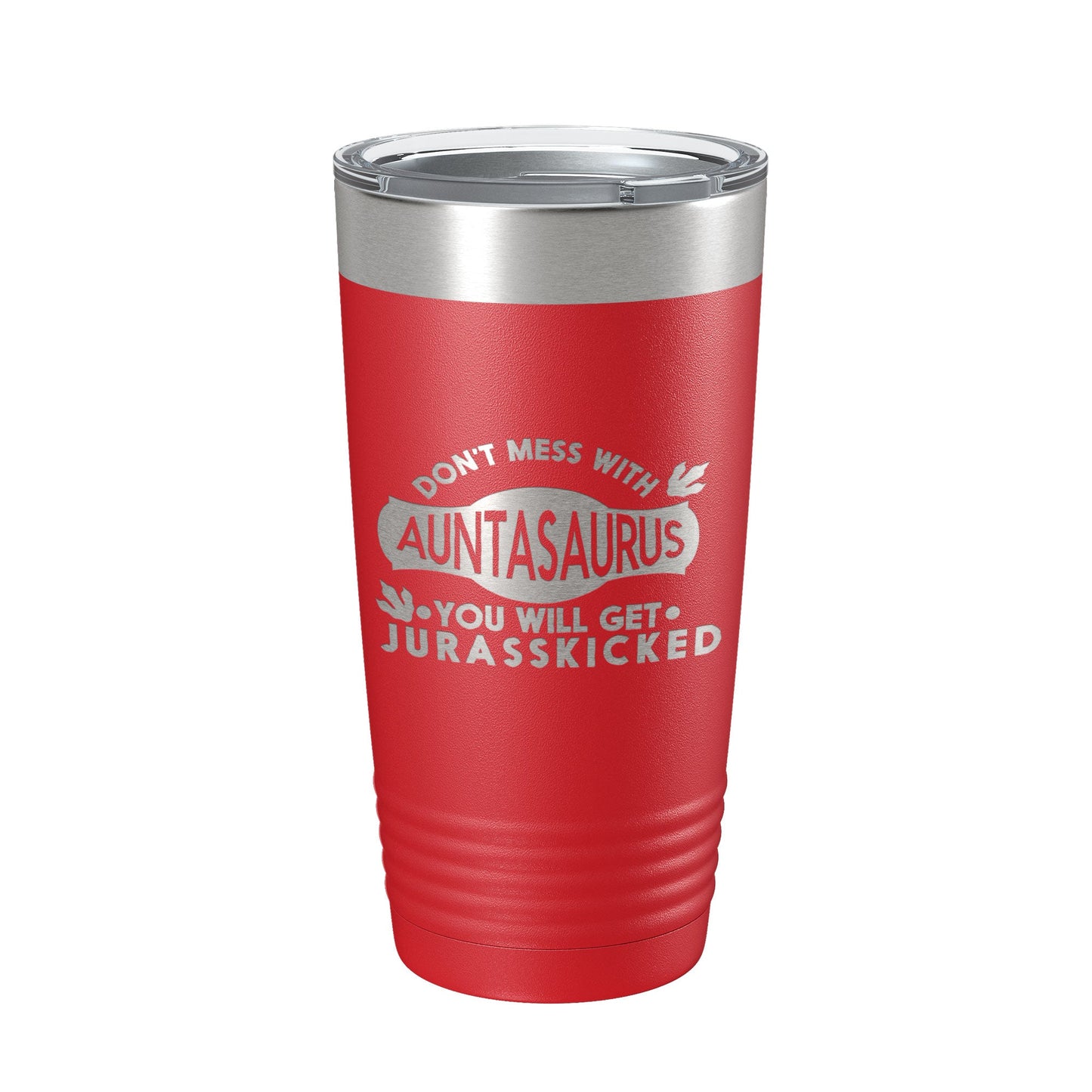 Auntasaurus Tumbler Funny Aunt Gift Travel Mug Jurassic Insulated Laser Engraved Coffee Cup Dinosaur 20 oz-10