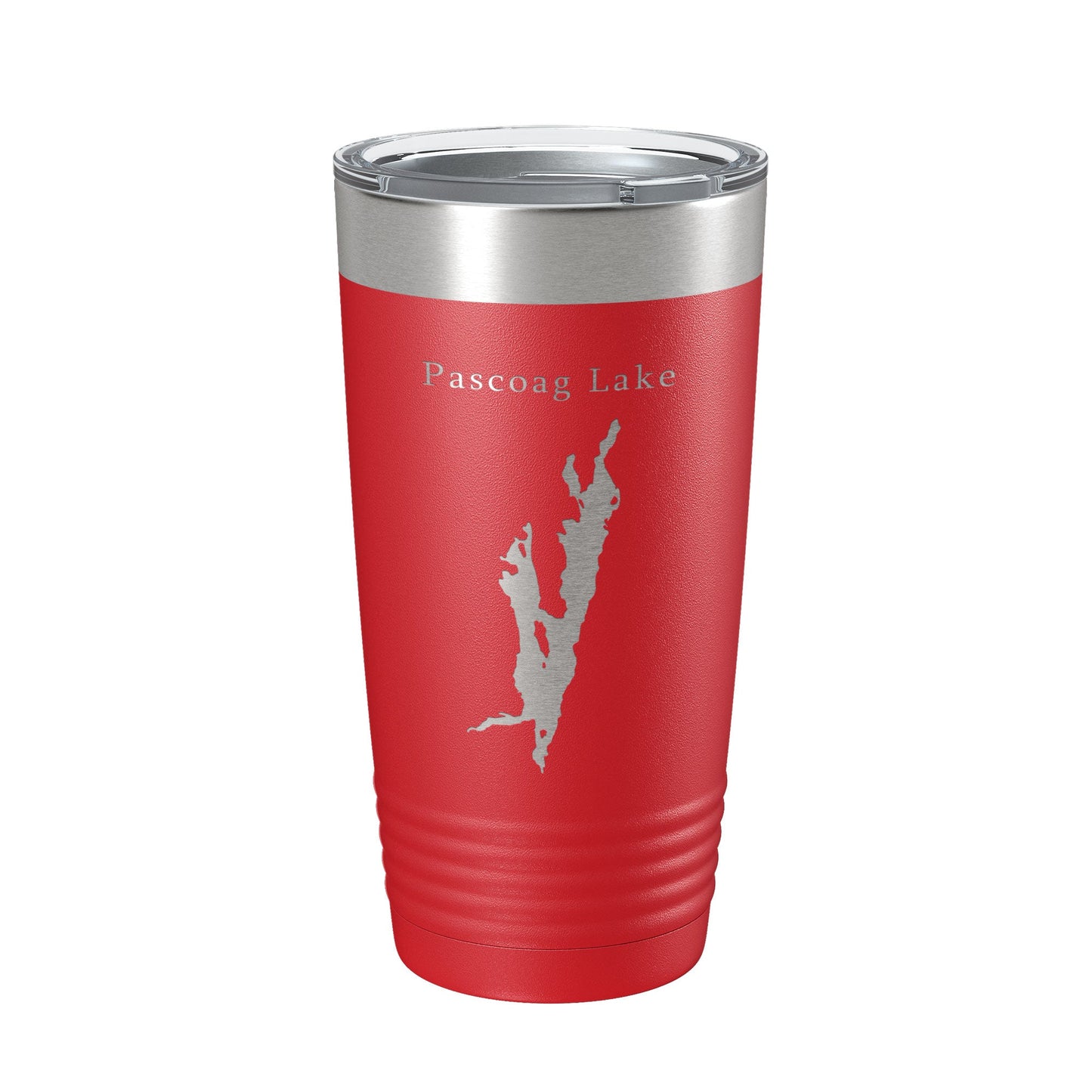 Pascoag Lake Map Tumbler Travel Mug Insulated Laser Engraved Coffee Cup Rhode Island 20 oz-10