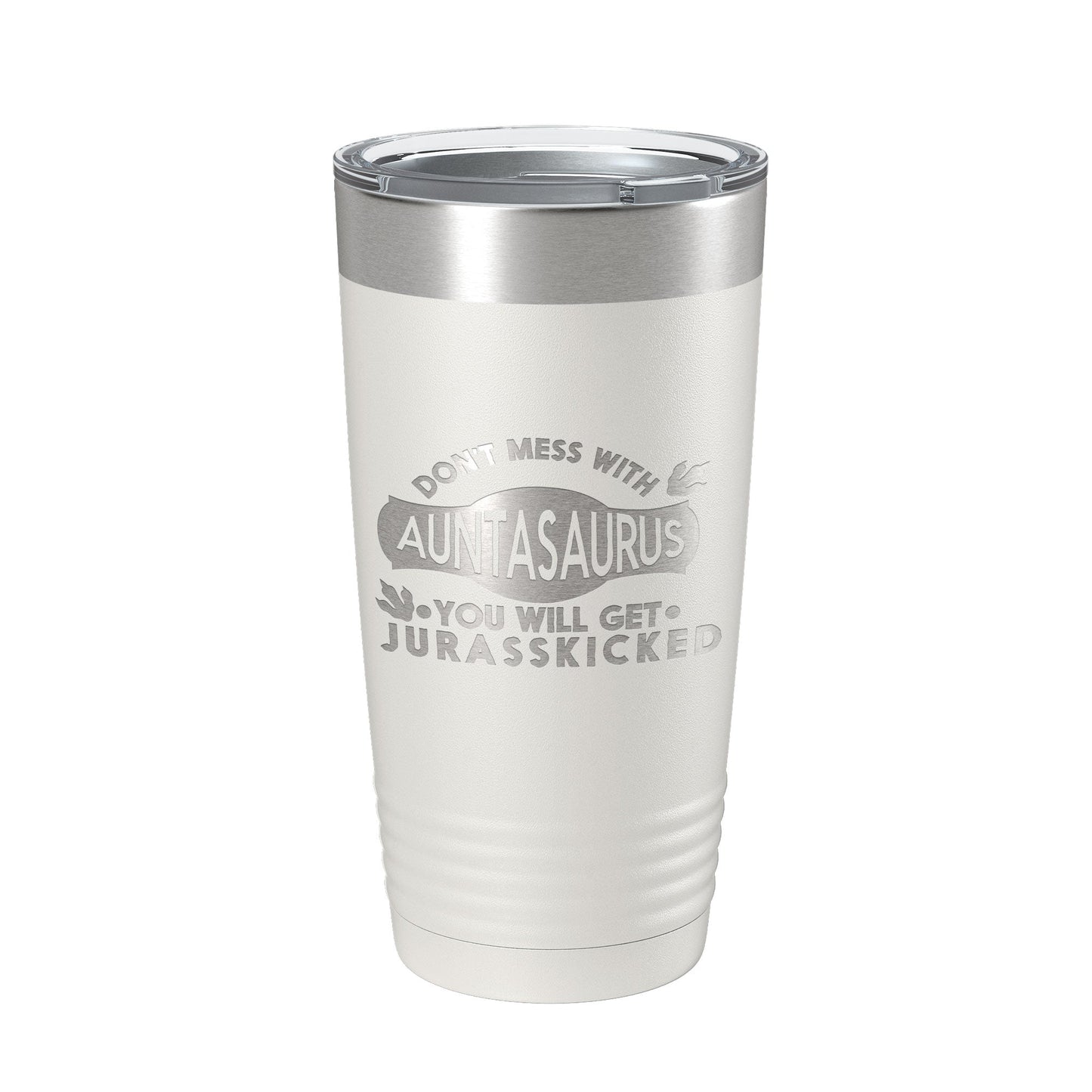 Auntasaurus Tumbler Funny Aunt Gift Travel Mug Jurassic Insulated Laser Engraved Coffee Cup Dinosaur 20 oz-7
