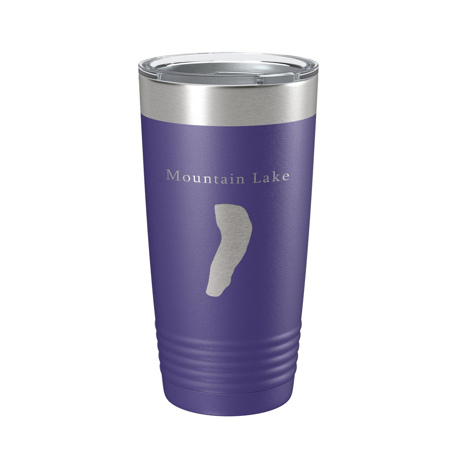 Mountain Lake Map Tumbler Travel Mug Insulated Laser Engraved Coffee Cup Virginia 20 oz-15