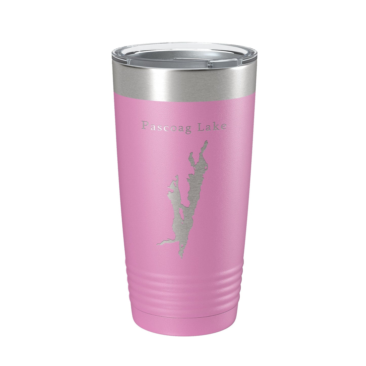 Pascoag Lake Map Tumbler Travel Mug Insulated Laser Engraved Coffee Cup Rhode Island 20 oz-14