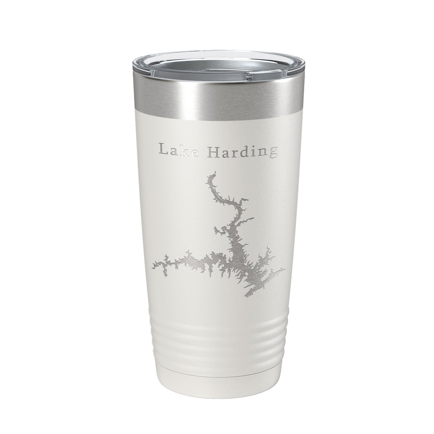 Lake Harding Map Tumbler Travel Mug Insulated Laser Engraved Coffee Cup Alabama Georgia 20 oz-7