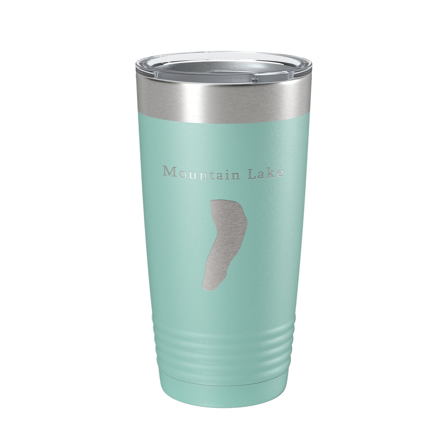 Mountain Lake Map Tumbler Travel Mug Insulated Laser Engraved Coffee Cup Virginia 20 oz-12