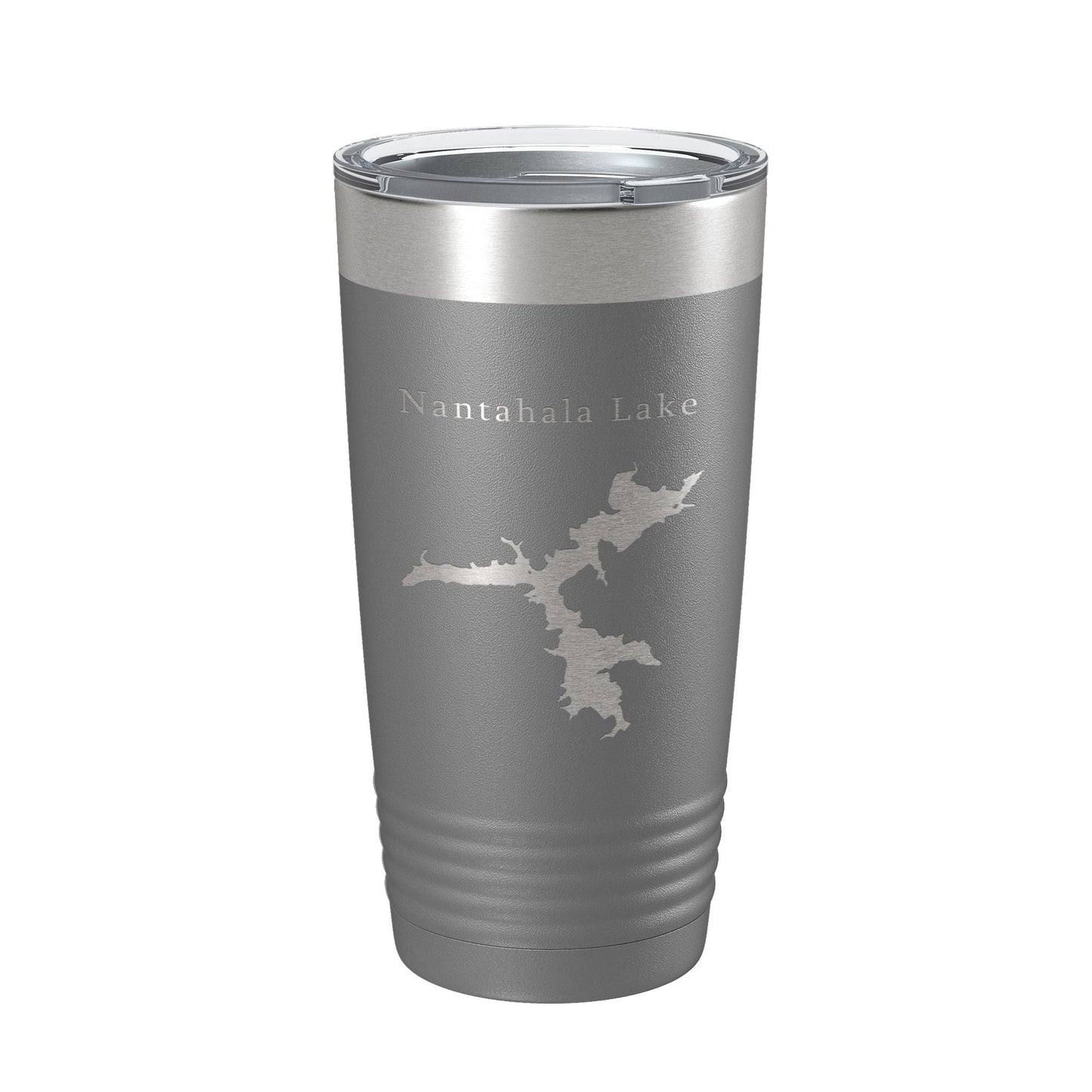 Nantahala Lake Map Tumbler Travel Mug Insulated Laser Engraved Coffee Cup North Carolina 20 oz-16
