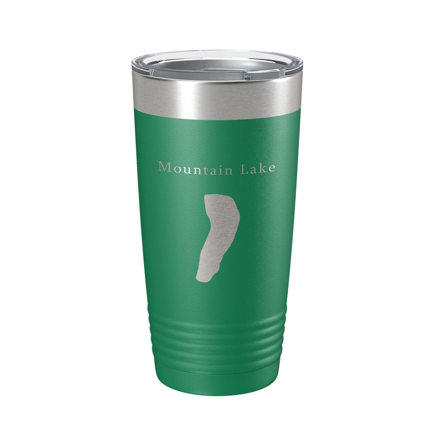 Mountain Lake Map Tumbler Travel Mug Insulated Laser Engraved Coffee Cup Virginia 20 oz-9