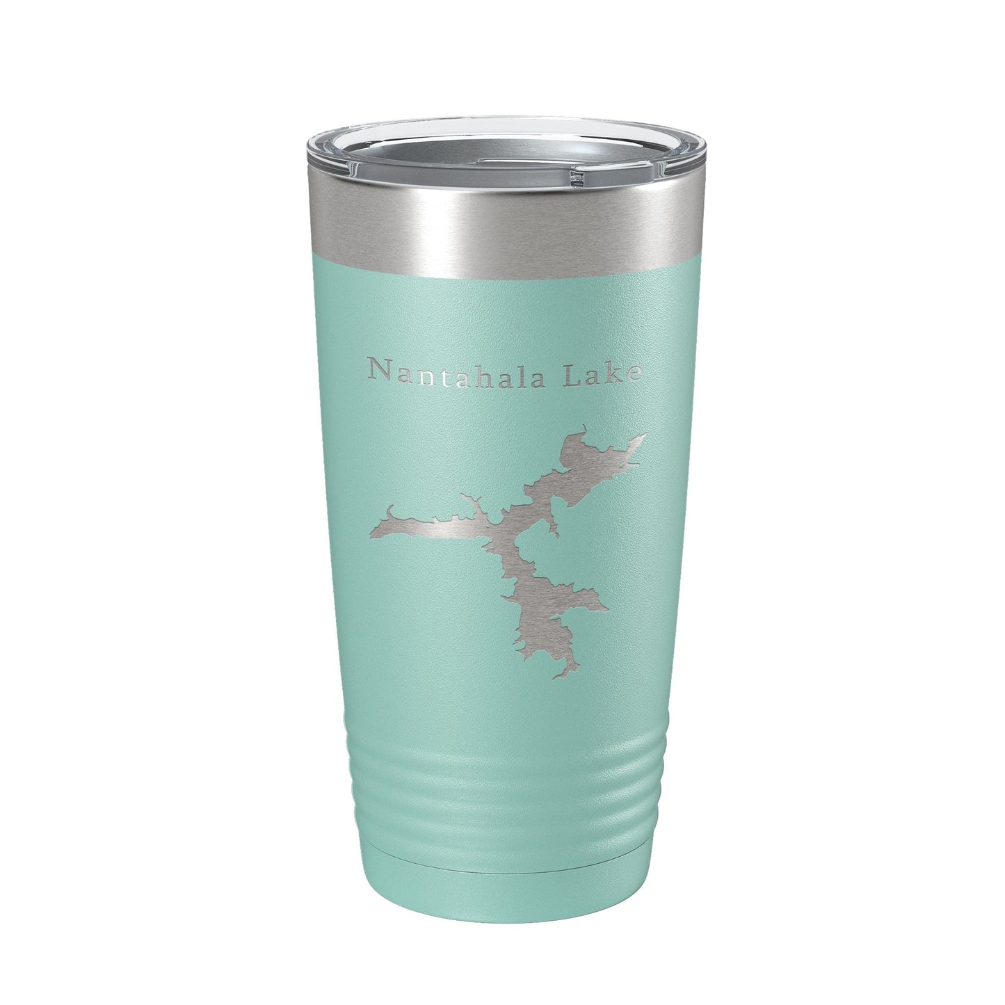 Nantahala Lake Map Tumbler Travel Mug Insulated Laser Engraved Coffee Cup North Carolina 20 oz-12