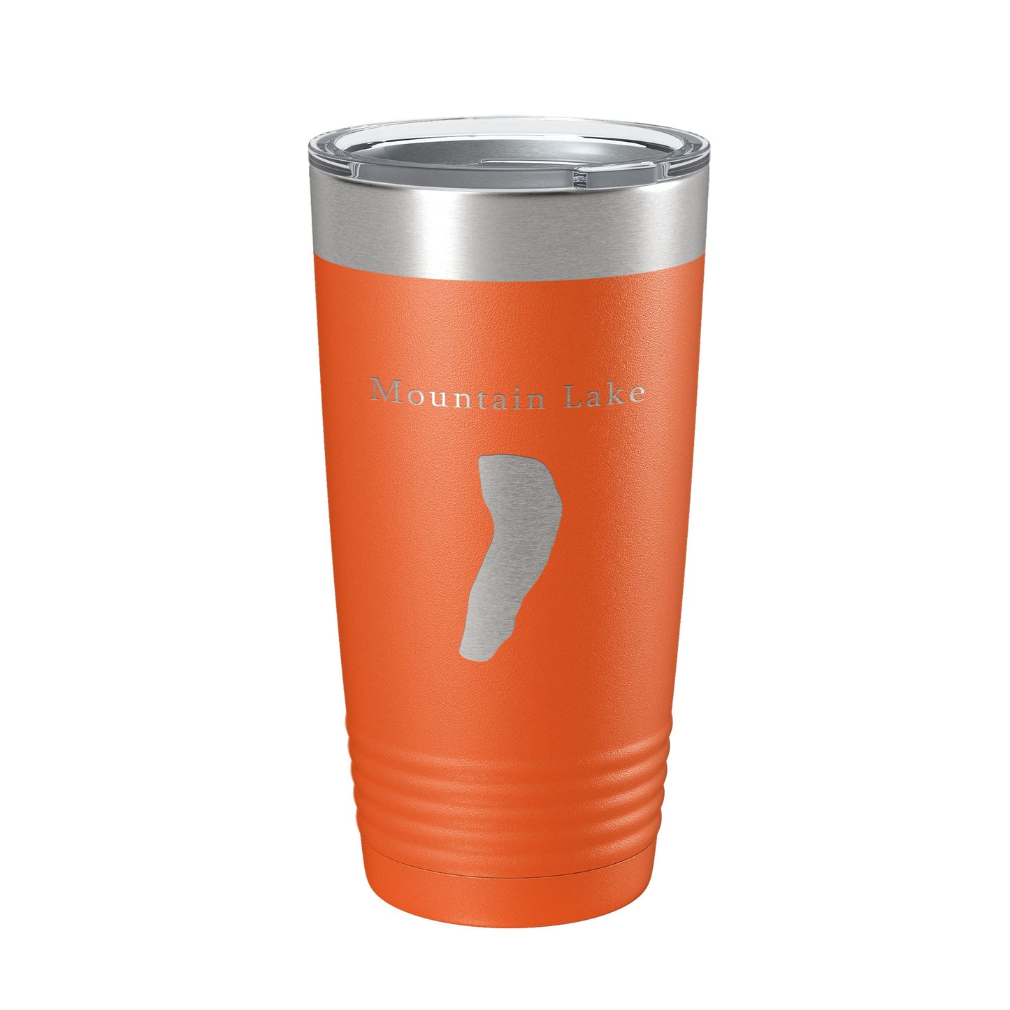 Mountain Lake Map Tumbler Travel Mug Insulated Laser Engraved Coffee Cup Virginia 20 oz-17