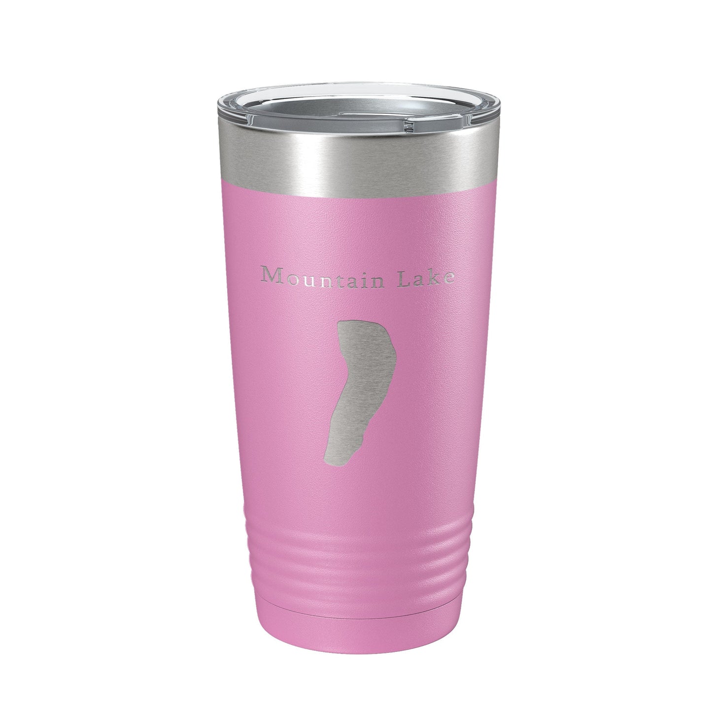 Mountain Lake Map Tumbler Travel Mug Insulated Laser Engraved Coffee Cup Virginia 20 oz-14
