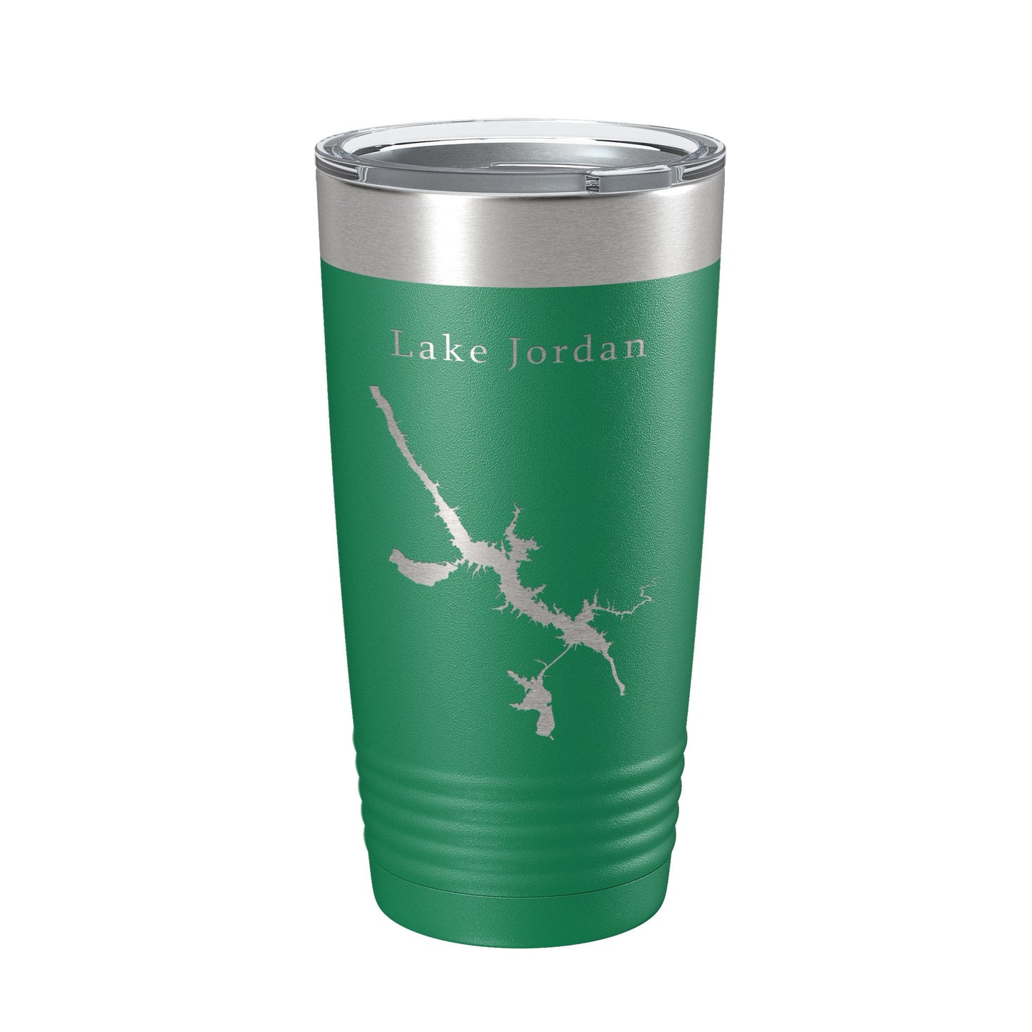 Lake Jordan Map Tumbler Travel Mug Insulated Laser Engraved Coffee Cup Alabama 20 oz-9