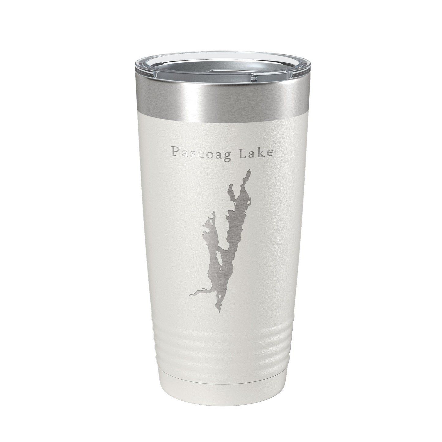 Pascoag Lake Map Tumbler Travel Mug Insulated Laser Engraved Coffee Cup Rhode Island 20 oz-7