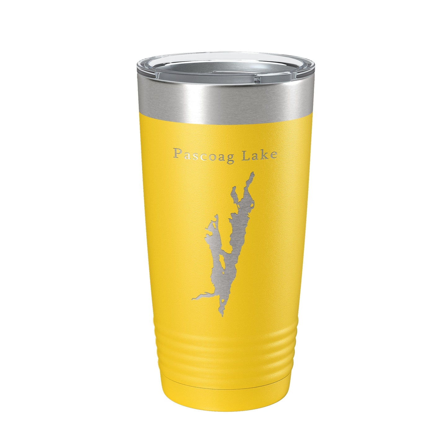 Pascoag Lake Map Tumbler Travel Mug Insulated Laser Engraved Coffee Cup Rhode Island 20 oz-19