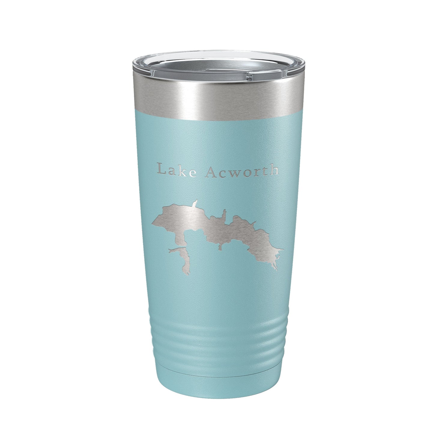 Lake Acworth Map Tumbler Travel Mug Insulated Laser Engraved Coffee Cup Georgia 20 oz-13