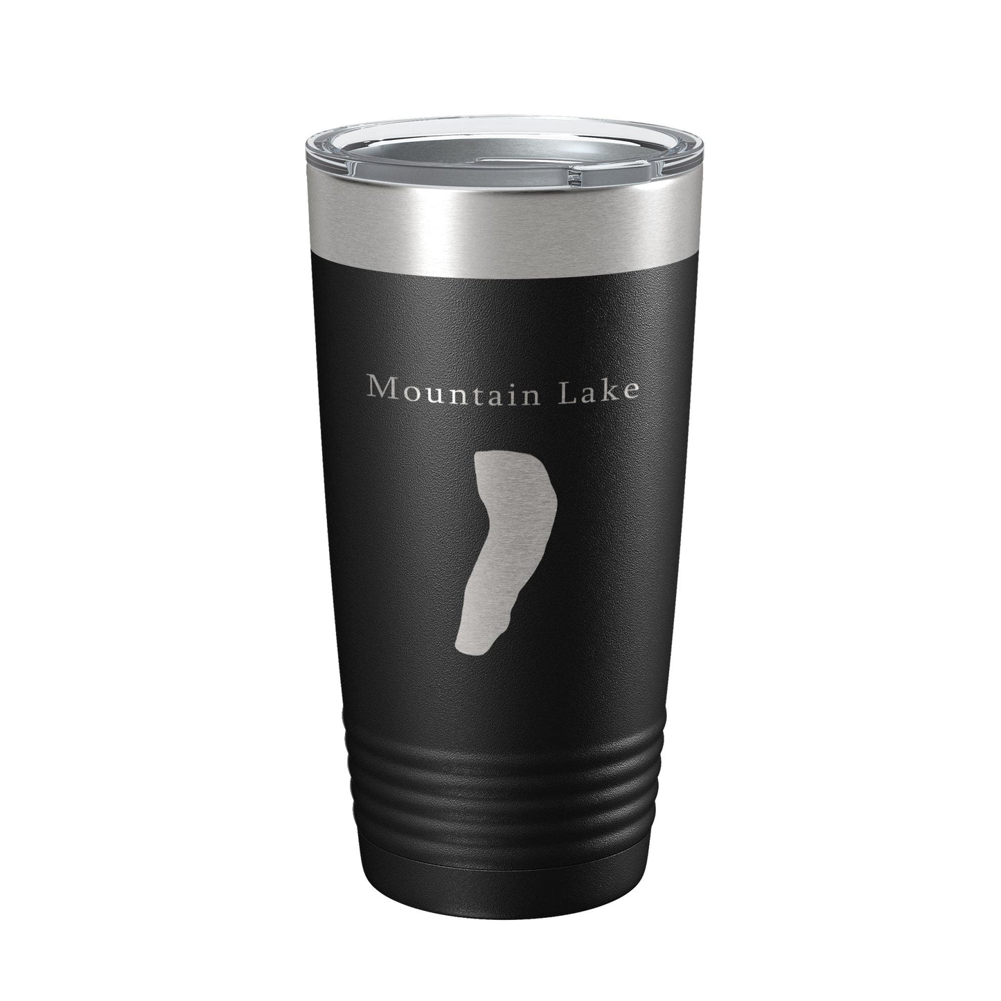 Mountain Lake Map Tumbler Travel Mug Insulated Laser Engraved Coffee Cup Virginia 20 oz-5
