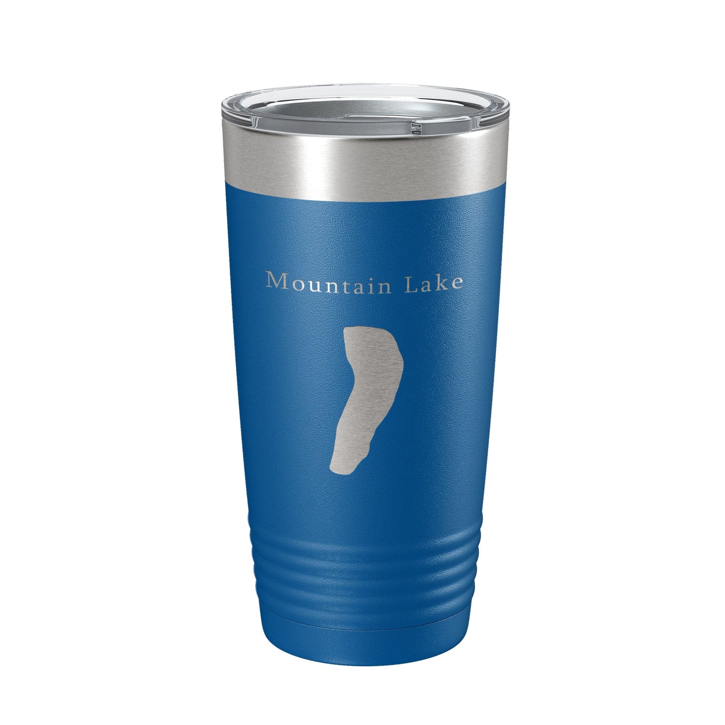 Mountain Lake Map Tumbler Travel Mug Insulated Laser Engraved Coffee Cup Virginia 20 oz-6
