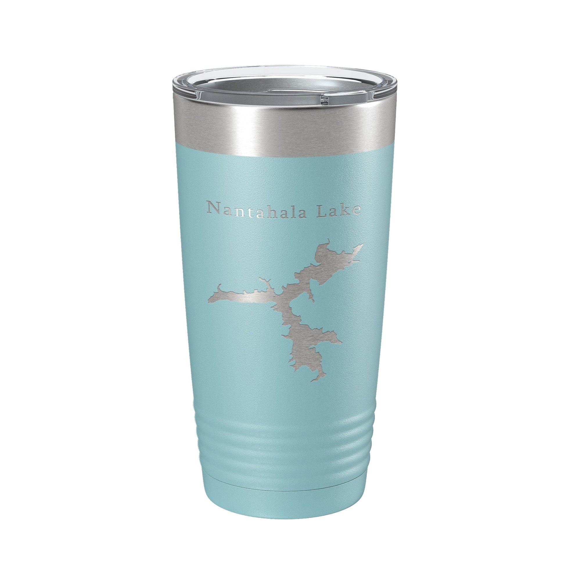 Nantahala Lake Map Tumbler Travel Mug Insulated Laser Engraved Coffee Cup North Carolina 20 oz-13