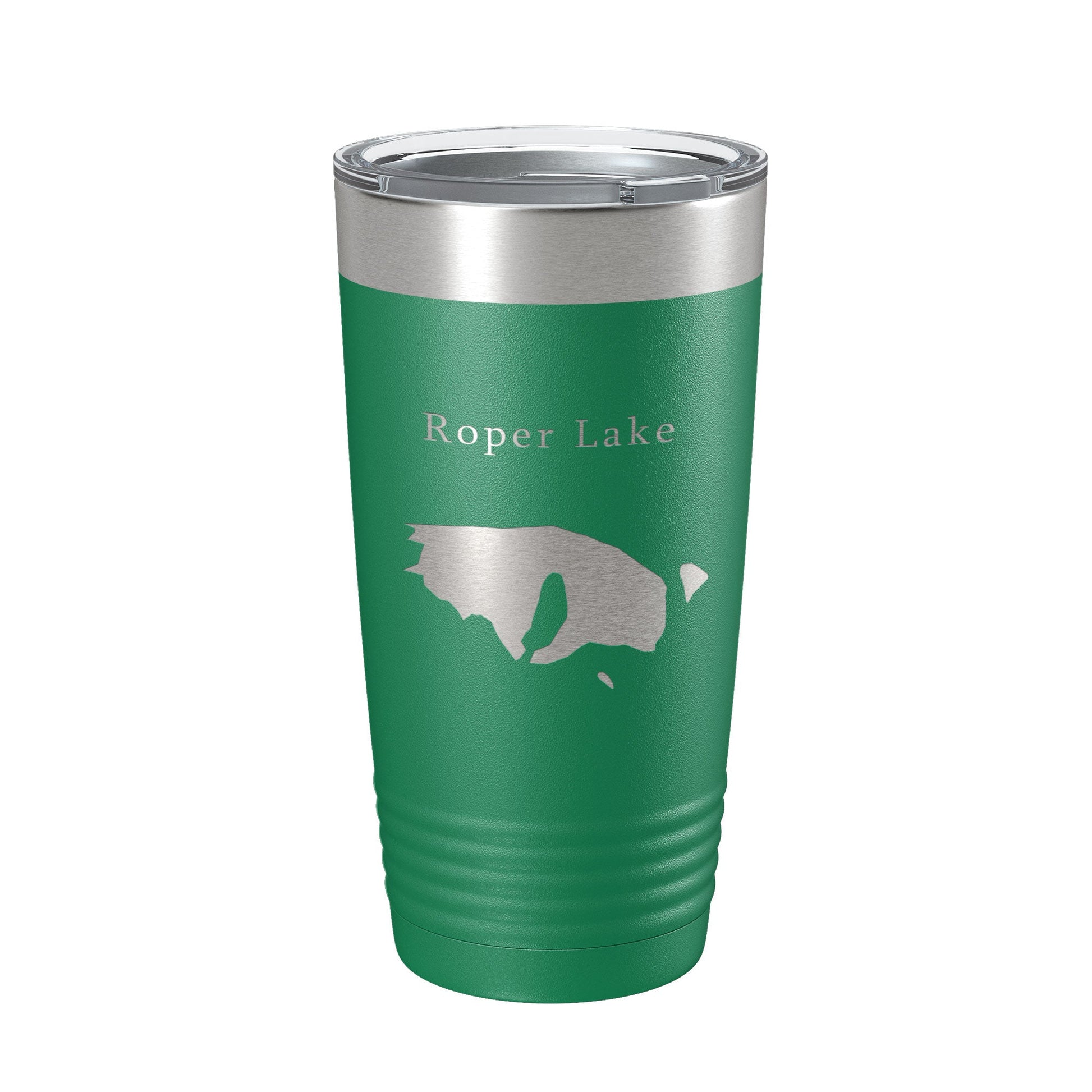 Roper Lake Map Tumbler Travel Mug Insulated Laser Engraved Coffee Cup Arizona 20 oz-9
