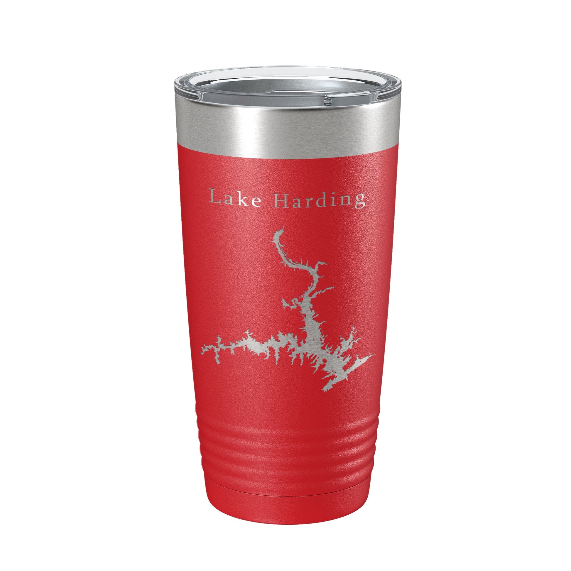 Lake Harding Map Tumbler Travel Mug Insulated Laser Engraved Coffee Cup Alabama Georgia 20 oz-10