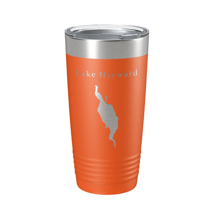 Lake Hayward Map Tumbler Travel Mug Insulated Laser Engraved Coffee Cup Connecticut 20 oz-17