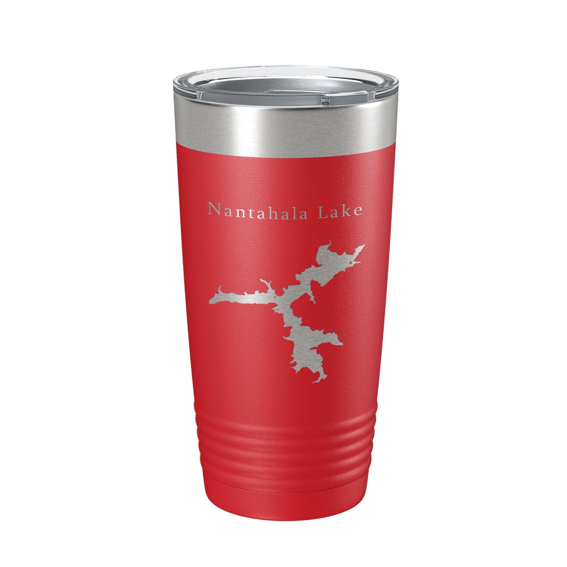 Nantahala Lake Map Tumbler Travel Mug Insulated Laser Engraved Coffee Cup North Carolina 20 oz-10