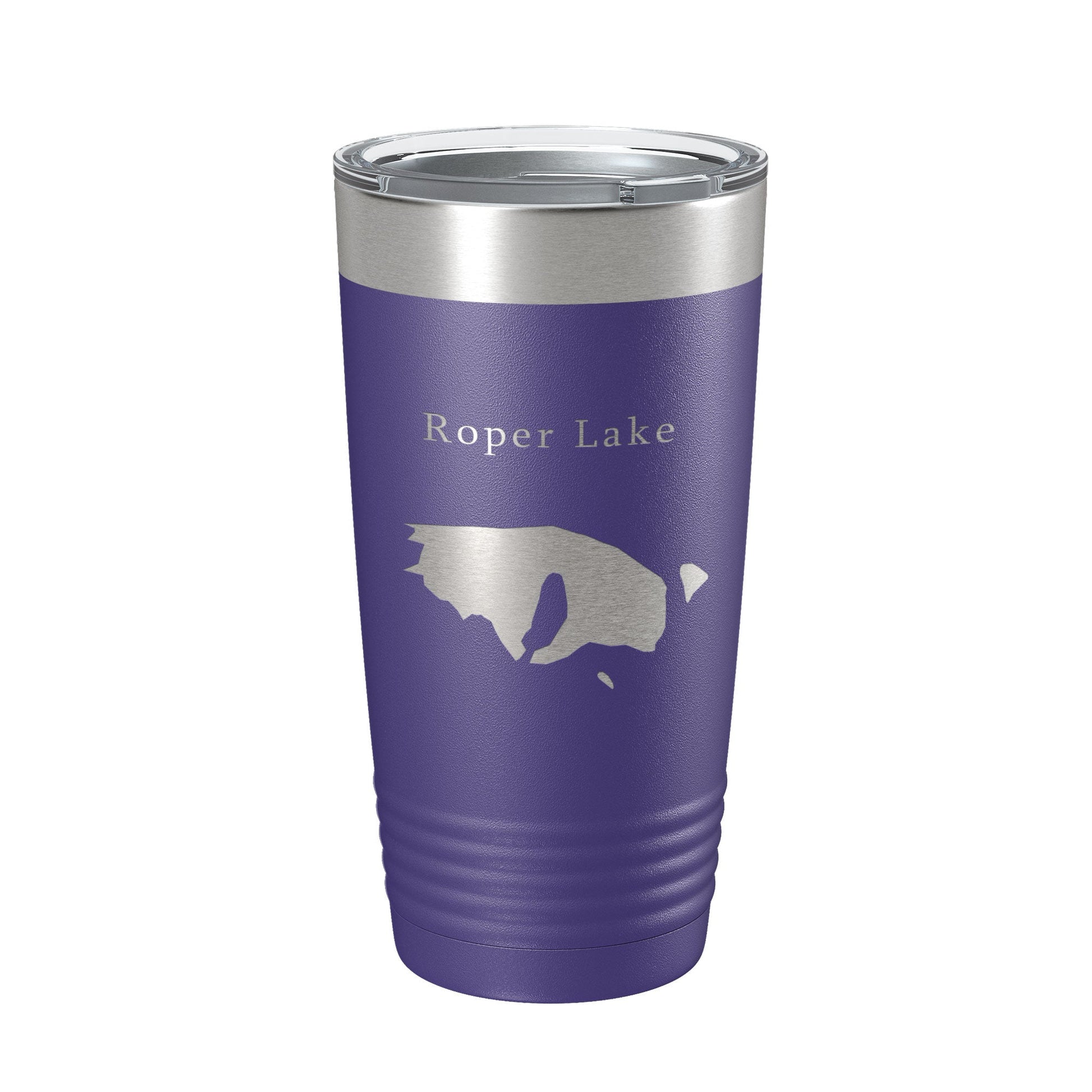 Roper Lake Map Tumbler Travel Mug Insulated Laser Engraved Coffee Cup Arizona 20 oz-15