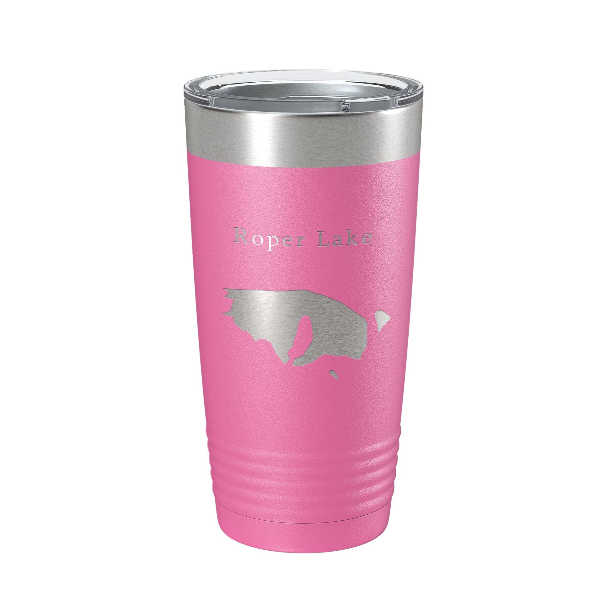 Roper Lake Map Tumbler Travel Mug Insulated Laser Engraved Coffee Cup Arizona 20 oz-11