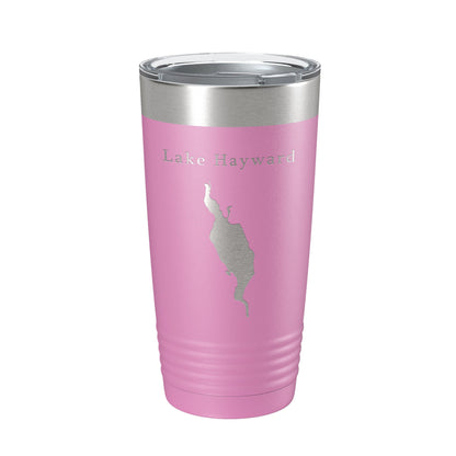 Lake Hayward Map Tumbler Travel Mug Insulated Laser Engraved Coffee Cup Connecticut 20 oz-14