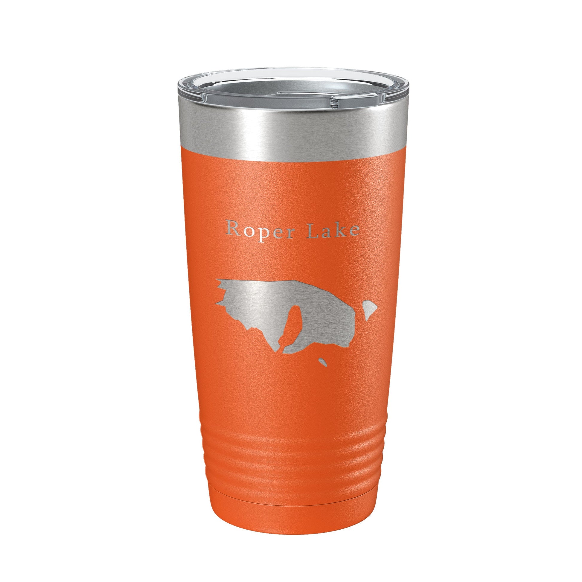 Roper Lake Map Tumbler Travel Mug Insulated Laser Engraved Coffee Cup Arizona 20 oz-17