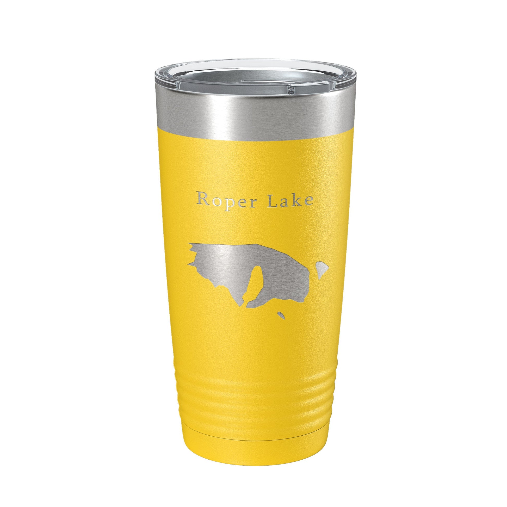 Roper Lake Map Tumbler Travel Mug Insulated Laser Engraved Coffee Cup Arizona 20 oz-19