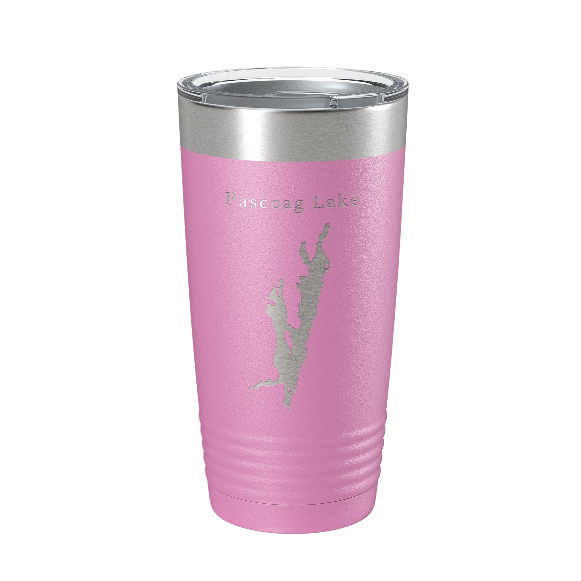 Pascoag Lake Map Tumbler Travel Mug Insulated Laser Engraved Coffee Cup Rhode Island 20 oz-14