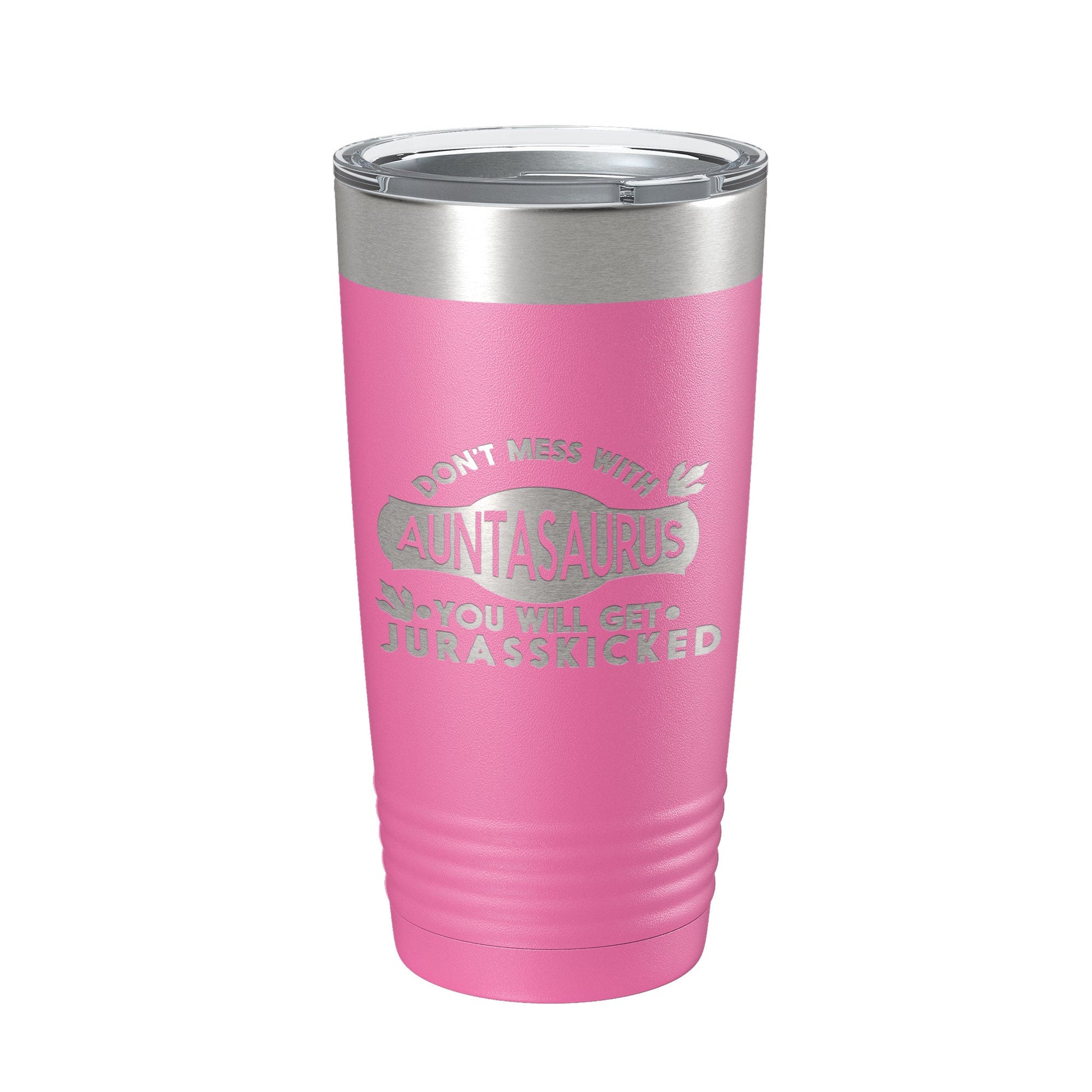 Auntasaurus Tumbler Funny Aunt Gift Travel Mug Jurassic Insulated Laser Engraved Coffee Cup Dinosaur 20 oz-11