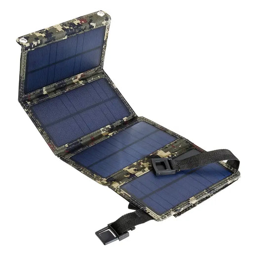 20W Portable Solar Panel Charger - Green-0