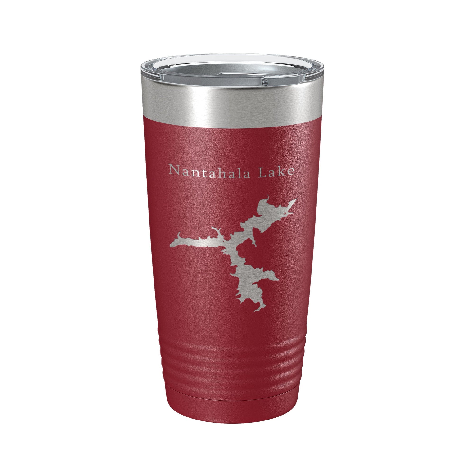 Nantahala Lake Map Tumbler Travel Mug Insulated Laser Engraved Coffee Cup North Carolina 20 oz-18
