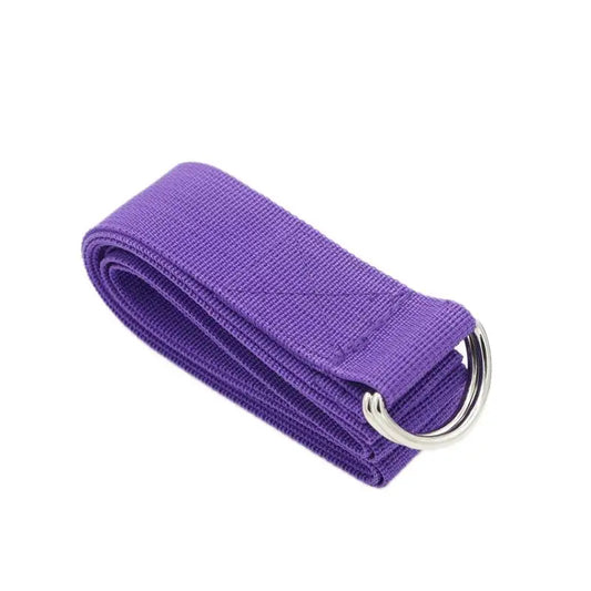 NNEOBA Yoga Strap with D-Ring Buckle Adjustable Cotton-0