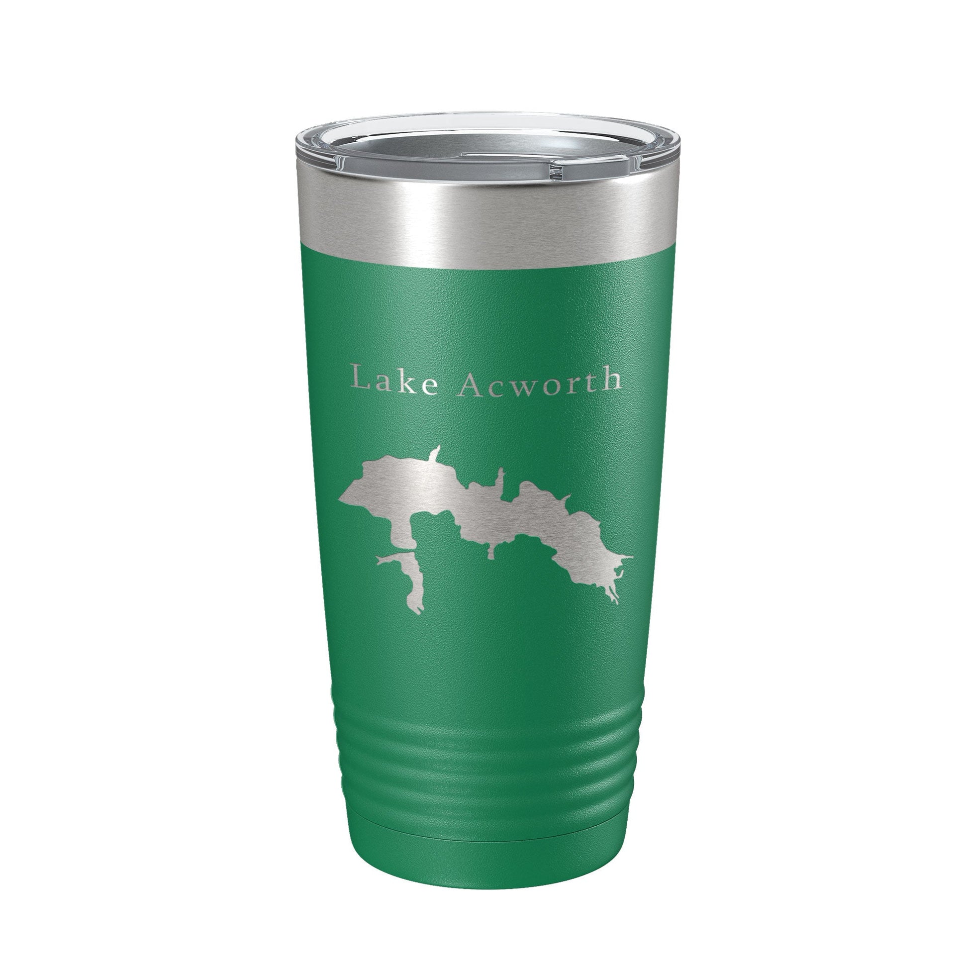 Lake Acworth Map Tumbler Travel Mug Insulated Laser Engraved Coffee Cup Georgia 20 oz-9