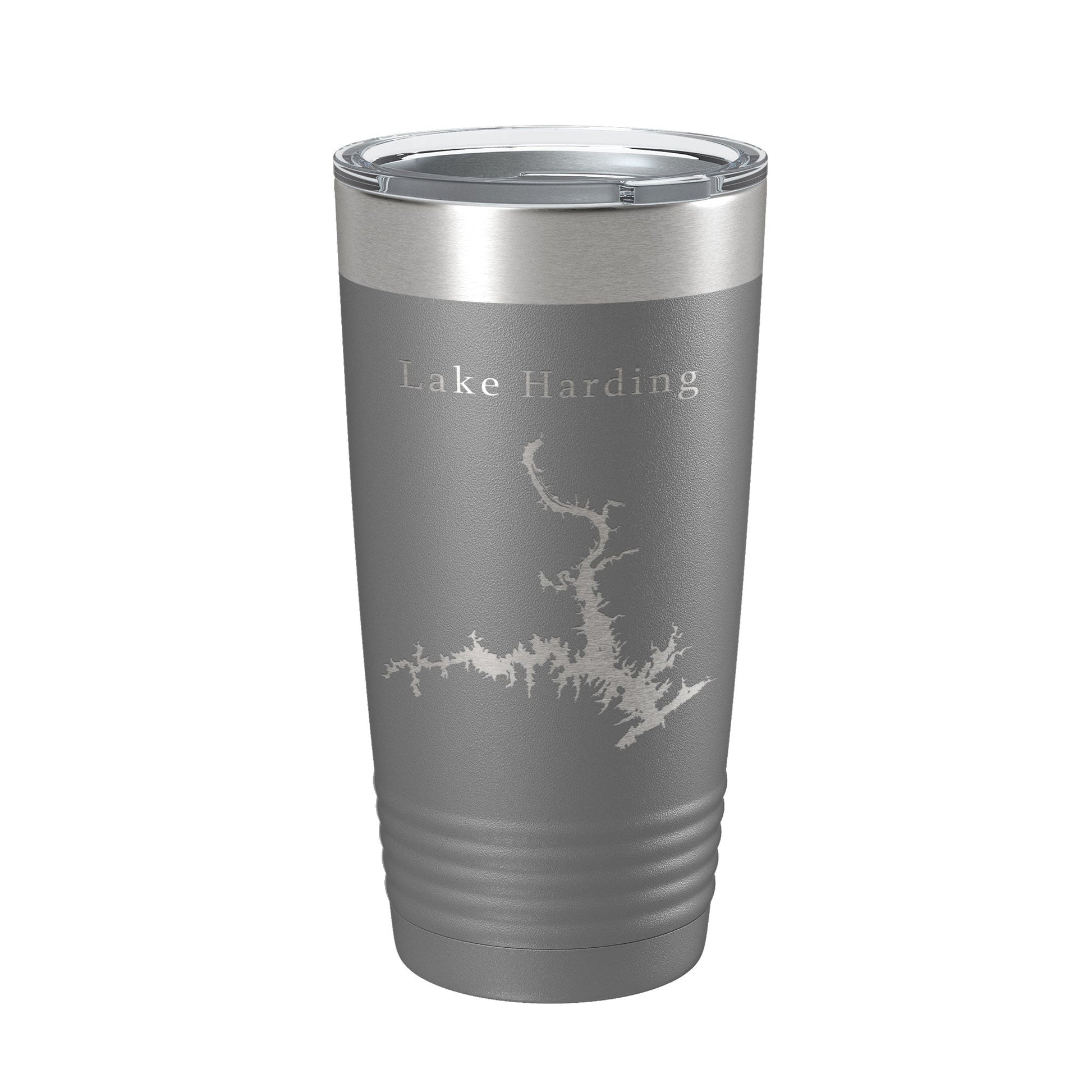 Lake Harding Map Tumbler Travel Mug Insulated Laser Engraved Coffee Cup Alabama Georgia 20 oz-16