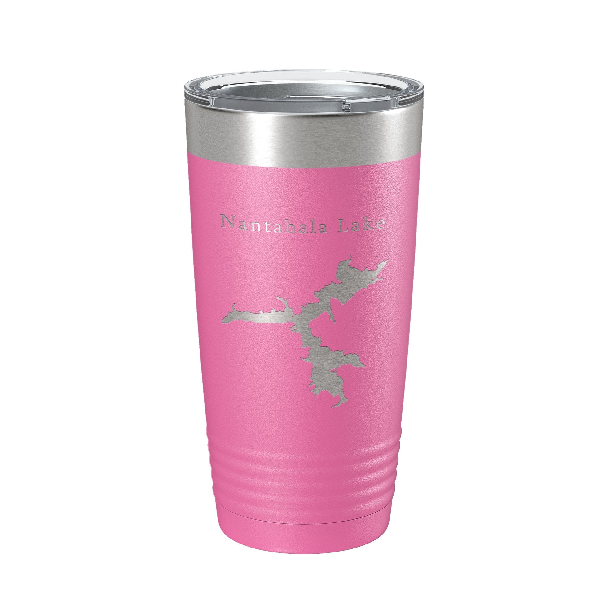 Nantahala Lake Map Tumbler Travel Mug Insulated Laser Engraved Coffee Cup North Carolina 20 oz-11