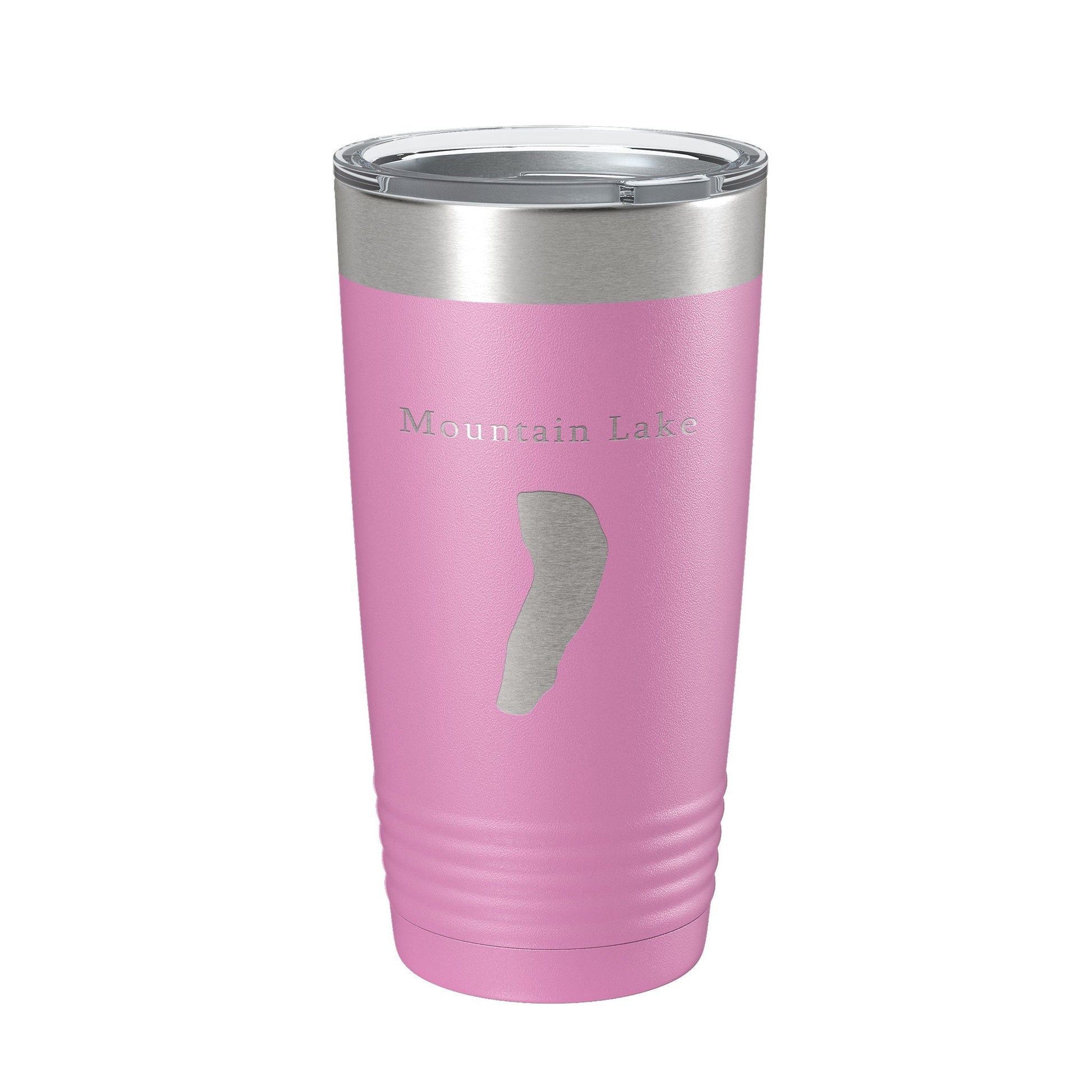Mountain Lake Map Tumbler Travel Mug Insulated Laser Engraved Coffee Cup Virginia 20 oz-14