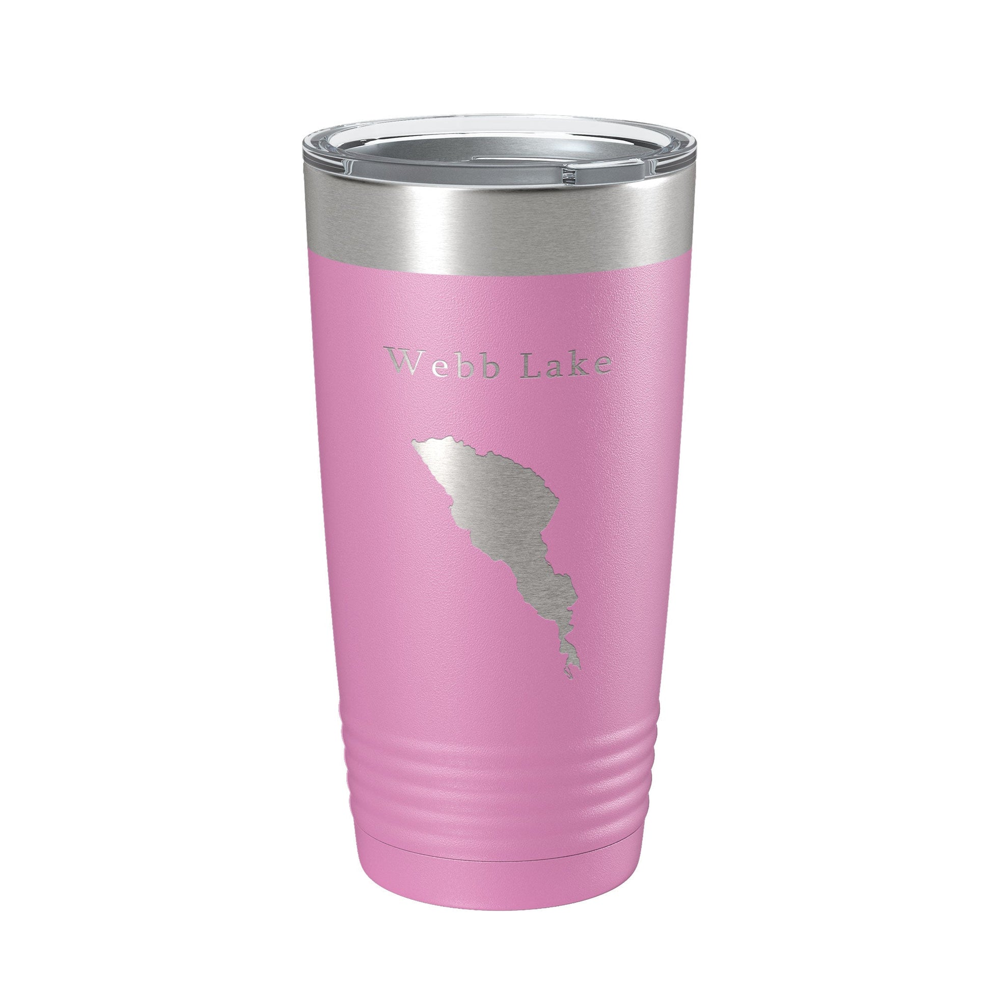 Webb Lake Map Tumbler Travel Mug Insulated Laser Engraved Coffee Cup Maine 20 oz-14