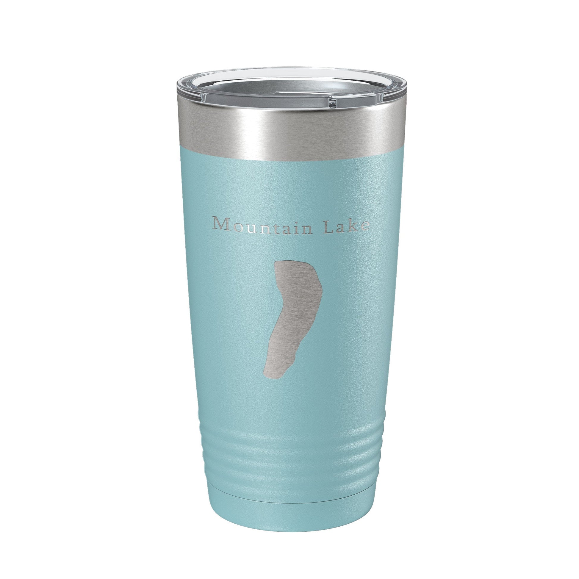 Mountain Lake Map Tumbler Travel Mug Insulated Laser Engraved Coffee Cup Virginia 20 oz-13