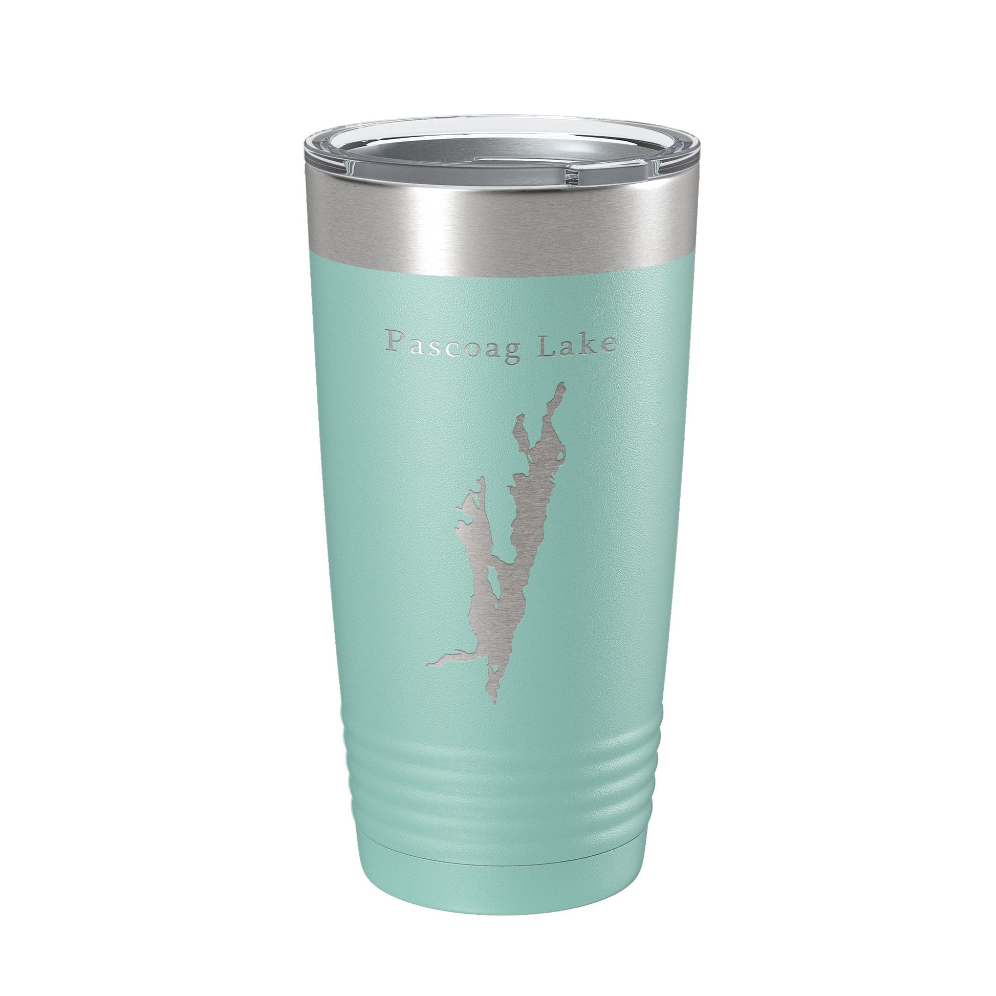 Pascoag Lake Map Tumbler Travel Mug Insulated Laser Engraved Coffee Cup Rhode Island 20 oz-12